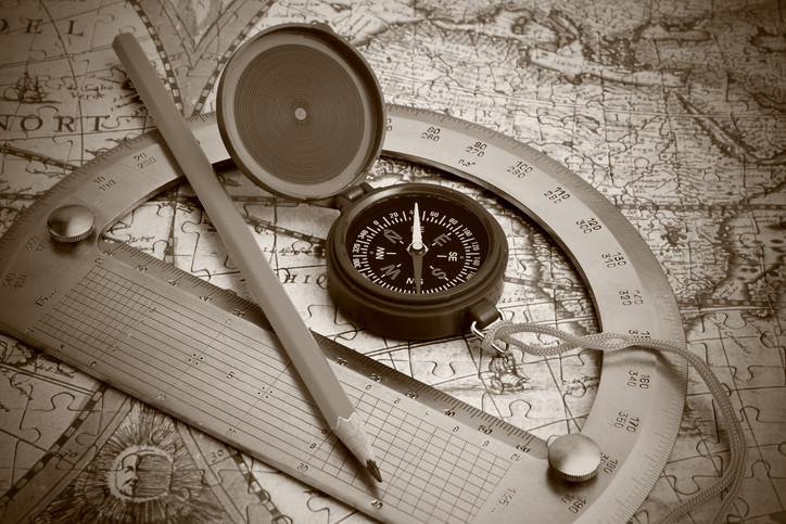 karta kompass